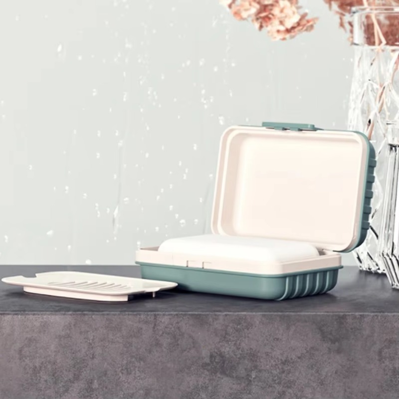 Plastic Soap Dish with Lid for - đánh giá và giá Home Essentials Bathroom Storage