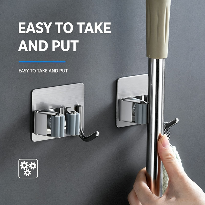 Adhesive Wall Hanging Multi Pu - đánh giá và giá Home Bathroom Organizer