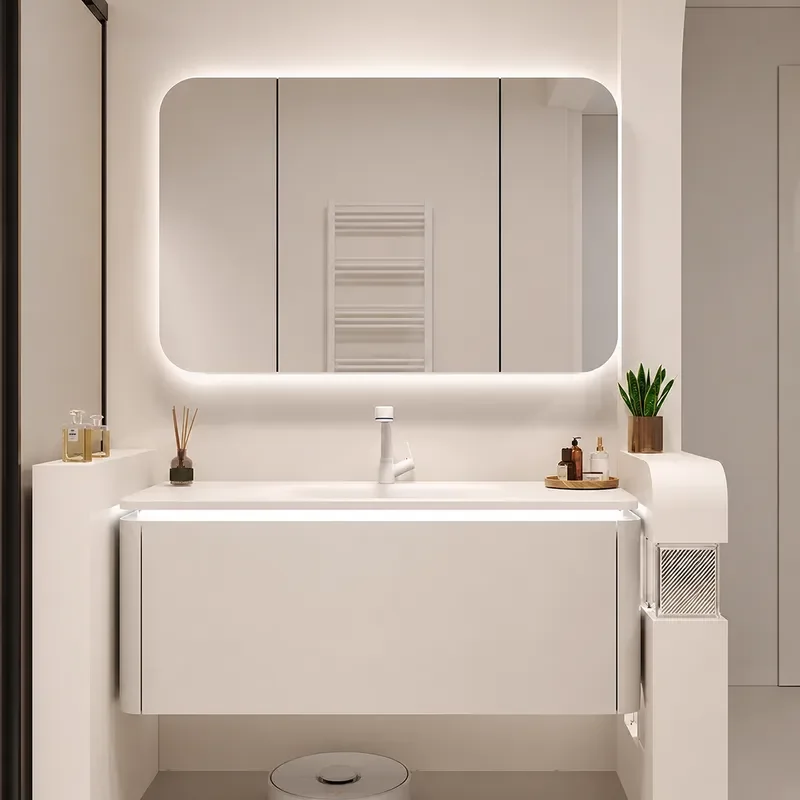 Ceramic Integrated Basin Bathr - đánh giá và giá Home Bathroom Vanity Combo